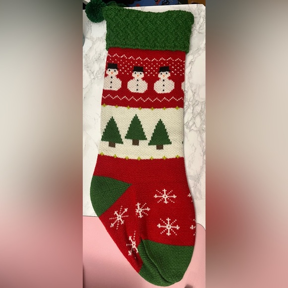 🌸4 Christmas Knit Stockings - Picture 2 of 2